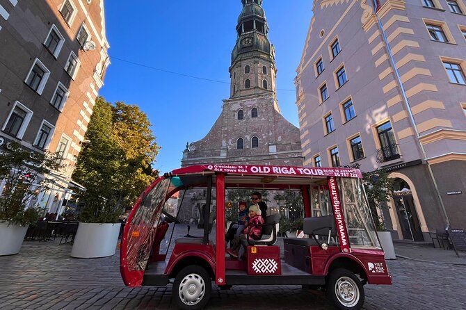 Old Riga E-Bus Tour with Audio Guide, 45 min