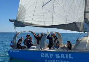 Golf Juan Sailing Day Tour With Snorkeling At The Island