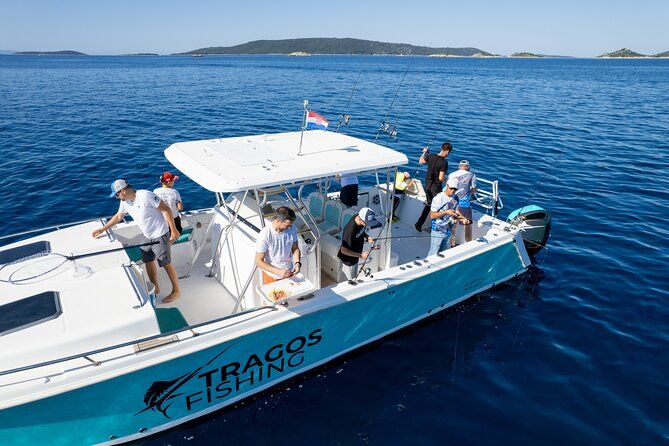 5-Hours Blue Lagoon Fishing and Snorkeling Trip from Trogir