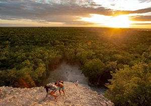 Coba Royal (amazing sunset at the top of the pyramid, Gran Cenote, snack)