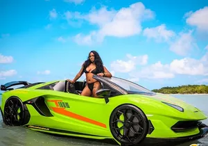 Jamaica Jet Car Lamborghini With Drone Video Reel and Pictures