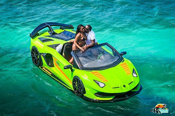 Jamaica Jet Car Lamborghini With Drone Video Reel and Pictures