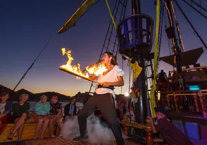 Pirate Ship Yo Ho! Sunset Show and BBQ Dinner in Cabo San Lucas