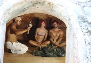 Mayan Ceremony in Tulum. Temazcal, Dinner and pick up included.