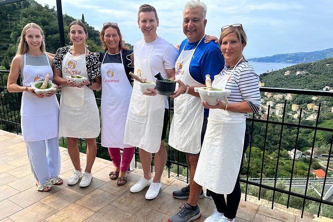 From Portofino: Pasta and Tiramisu Class in Italian Riviera