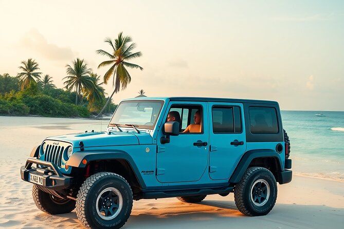 St Thomas - BEACH Hoppin' Sightseeing Ride with Guide 7.5hrs