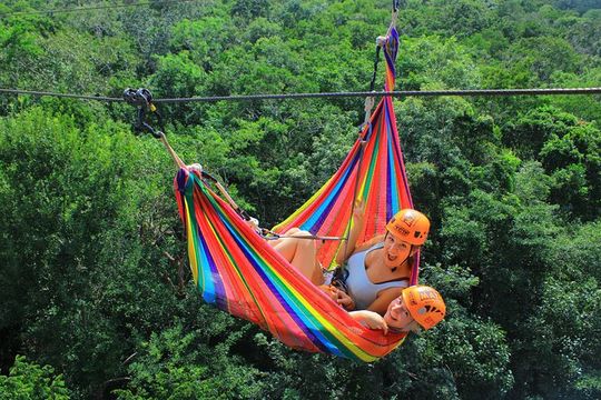 Fly, Rappel and Snorkel in the Heart of the Mayan Jungle