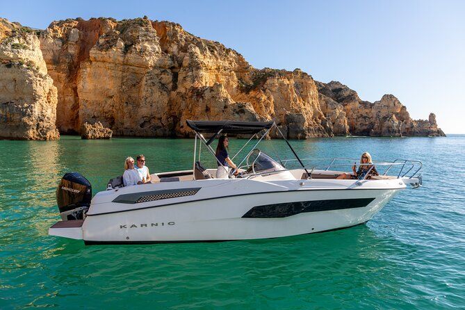 Private Luxury Ponta da Piedade Boat Tour Lagos (Up to 8 Guests)