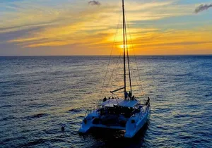 Caribbean Sunset to Isla Mujeres