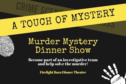 Interactive Murder Mystery Show and Dinner at Firelight Barn