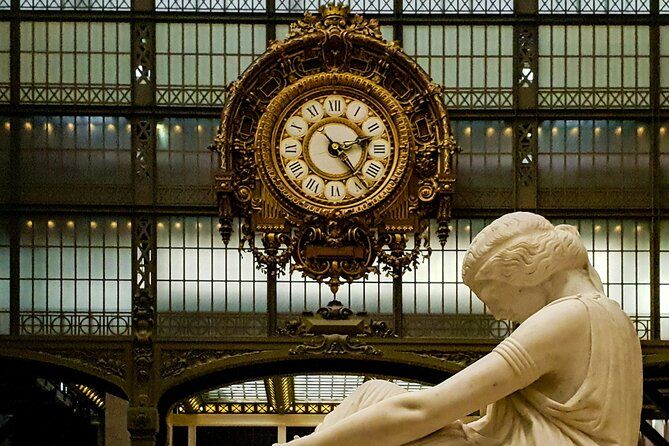 Paris Royal Palais Tuileries Gardens and Reserved Access D'Orsay