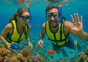 Snorkeling adventure at Puerto Morelos Reef National Park