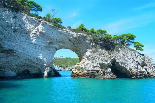 Guided Boat Tour Costa Del Gargano Caves Bays Tradition
