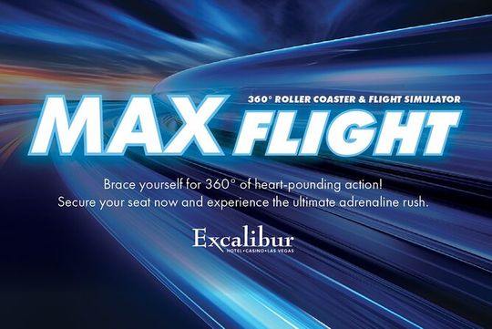 Max Flight Simulator at Excalibur Hotel and Casino