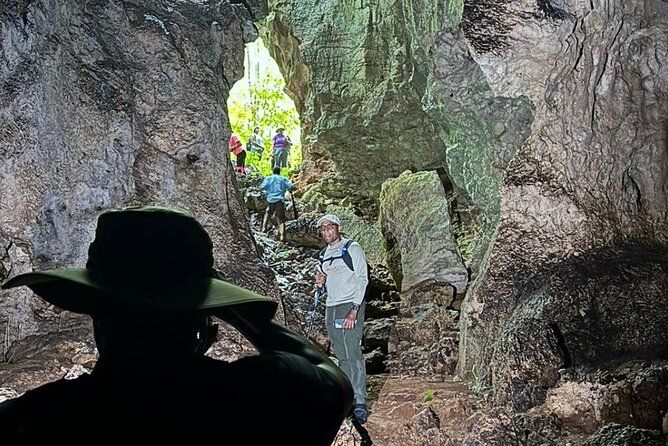 Morgan's Pond Cave and Christiana Extinct Volcanic Crater Hike