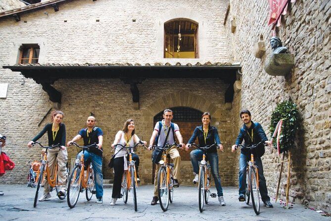 Florence Audio Guided Bike Tour with Live Guide