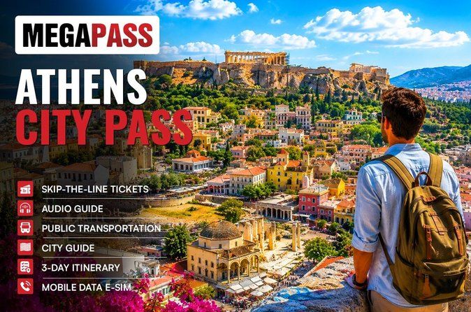 Acropolis & Museum, 2-Day Hop-On Hop-Off & 24h Transport