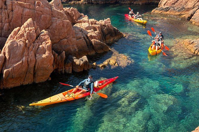 Costa Brava Kayak and Snorkel from Barcelona (Small Group)