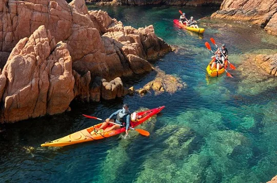 Costa Brava Kayak and Snorkel from Barcelona (Small Group)