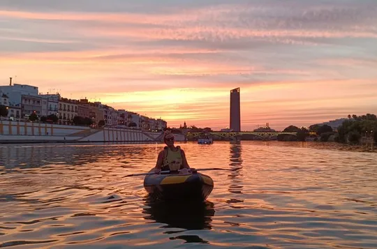 Guadalquivir Sunset Kayaking Tour in Seville