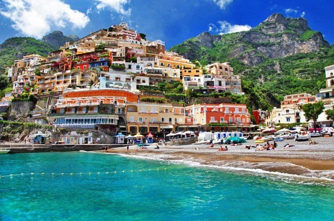 Amalfi Coast Small Group Cruise with stop at the Emerald Grotto