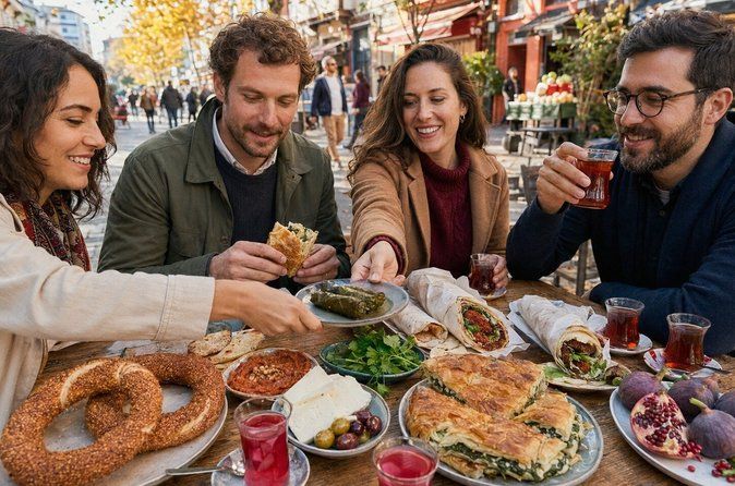 Istanbul Autumn Vegetarian Kadıköy Street Food Walk