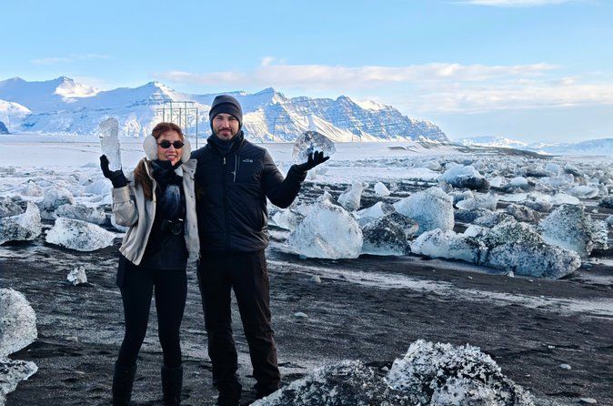 South Coast with Diamond Beach Private Tour from Reykjavik