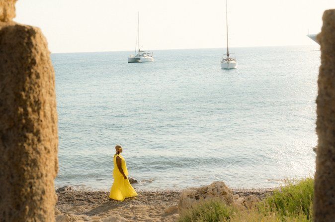 Express Photoshoot in port Old town of Rhodes