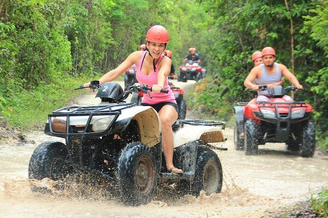 Adrenaline day ATV, Cenote, zipline From Playa del Carmen & Tulum