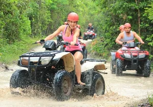 Adrenaline day ATV, Cenote, zipline From Playa del Carmen & Tulum