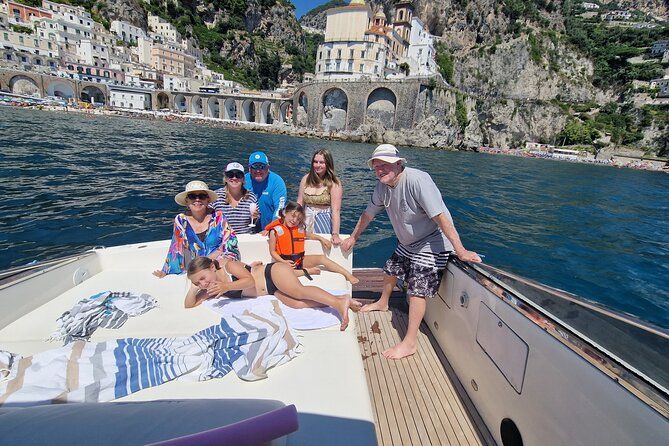 Private Amalfi Coast Yacht Tour from Sorrento, Positano & Capri