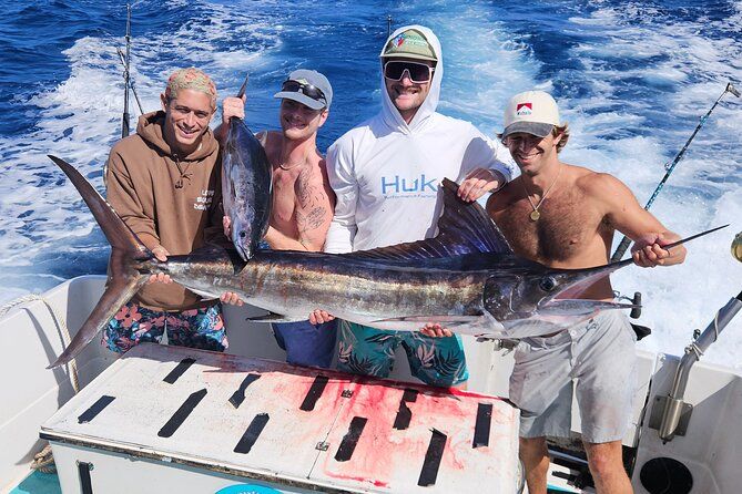 Deep Sea Fishing on North Shore Of Oahu