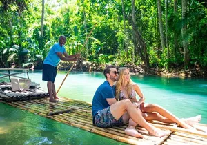 Montego Bay Shopping Tour and Bamboo River Rafting