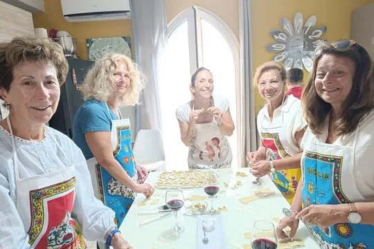 Cooking Class in Taormina Prepare Pasta,food and drink