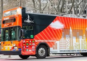 Express Sightseeing Bus Tour with Statue of Liberty Cruise Combo