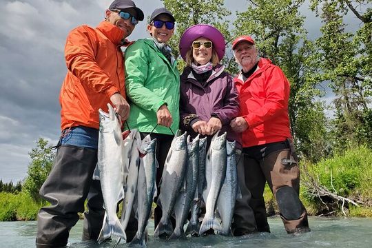 Kasilof River | Red Salmon | Full Day Charter