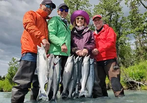 Kasilof River | Red Salmon | Full Day Charter