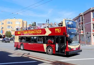 San Francisco Alcatraz, Ferry and 2 Day Hop On Hop Off Bus Tour