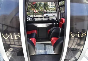 Panoramic Tour in VIP Cabin, Price per Cabin (maximum 5 People)