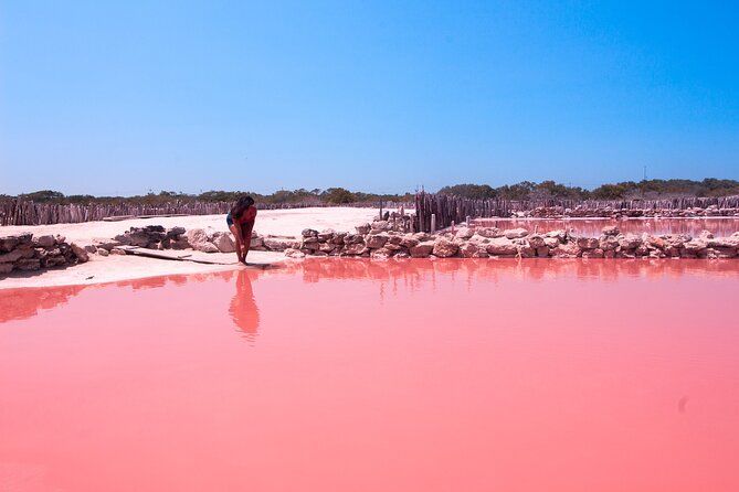 Yucatán Colors Tour: Pink Lakes, Cenote & Beach From Merida