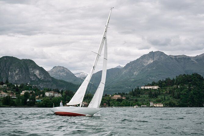 Private Sailing Boat Tour Classic Lake Como with Aperitif