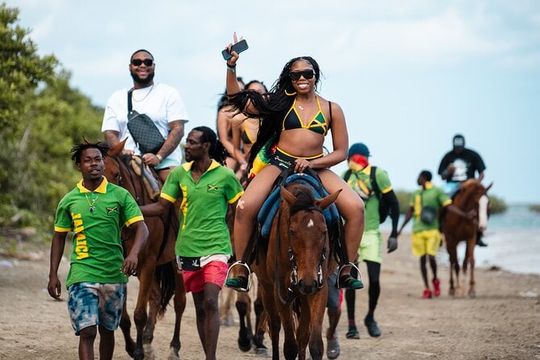 Dunn's River Falls and Horseback Riding Adventure Ocho Rios Ja