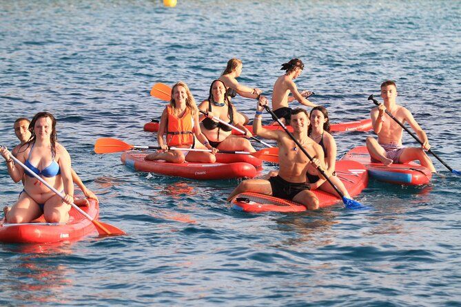 Beach cruise & watersports experience, tapas, drinks & fruits.