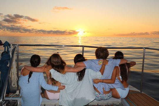 Premium Snorkel Sunset Cruise with Whale and Dolphin Watch