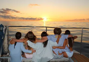 Premium Snorkel Sunset Cruise with Whale and Dolphin Watch