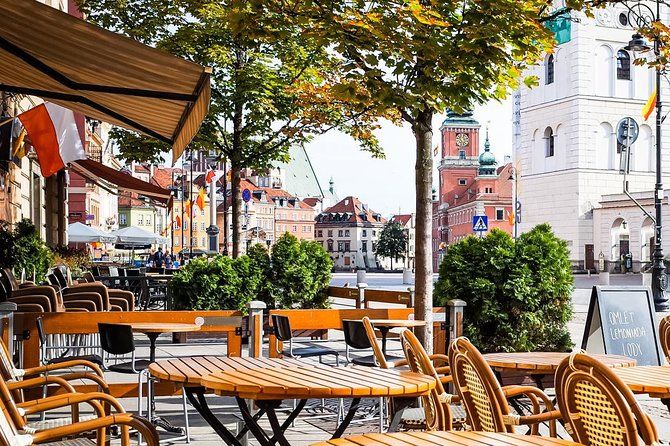 Warsaw Afternoon, panoramic view, guided, public city tour with pick up&drop off