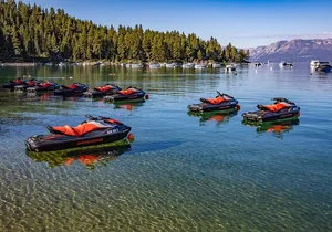 Jet Ski Rental Thrills on Zephyr Cove's Water
