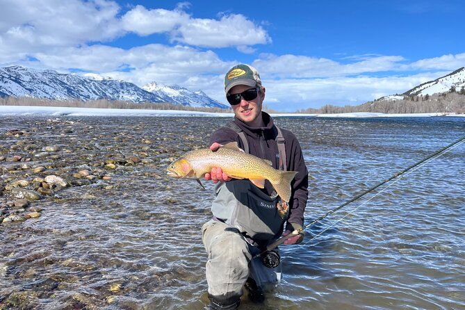 2 Hour Private Guided Walk Wade Fishing at Jackson Hole