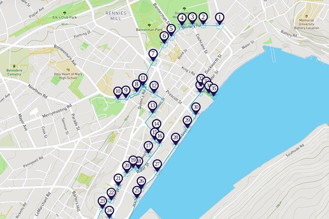 St. John's Audio Walking Tour
