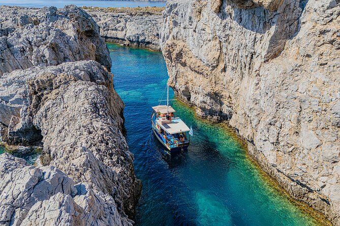 Private Sunset Tour around Lindos on a Traditional Greek Boat